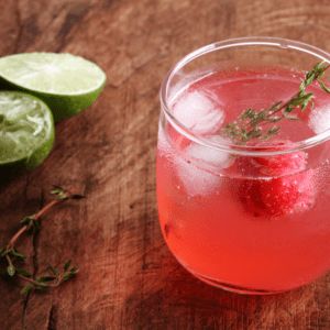 Raspberry Gin Fizz